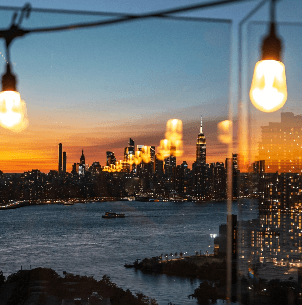 Atardecer en Nueva York